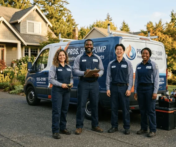Heat Pump Installation company in Rhome, TX