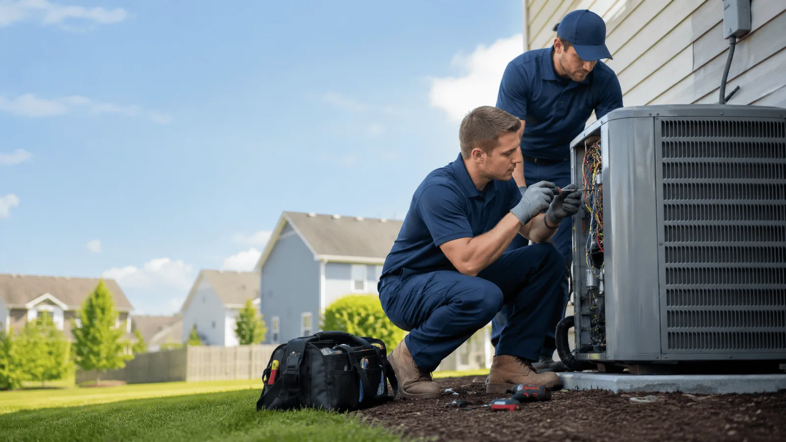 Heat Pump Installation in Rhome, TX near me